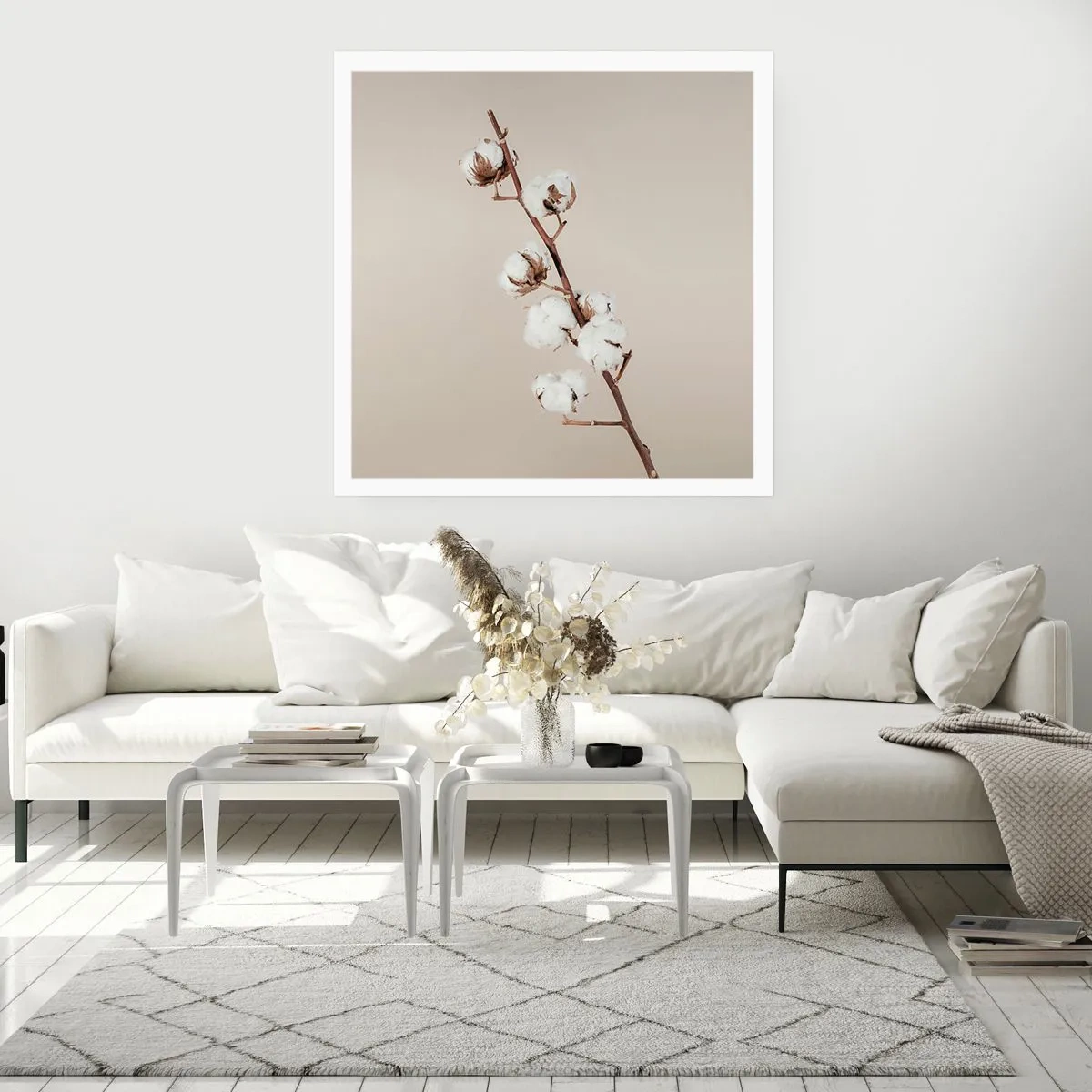 Affiche - Poster - A la source de la douceur - 40x40 cm