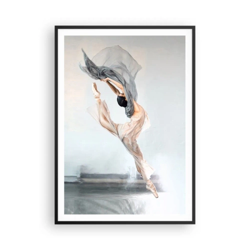 Affiche dans un cadre noir - Poster - Dans le ravissement de la danse - 70x100 cm