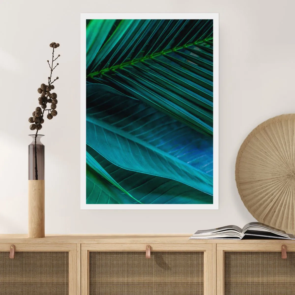 Affiche - Poster - L'anatomie du vert - 30x40 cm