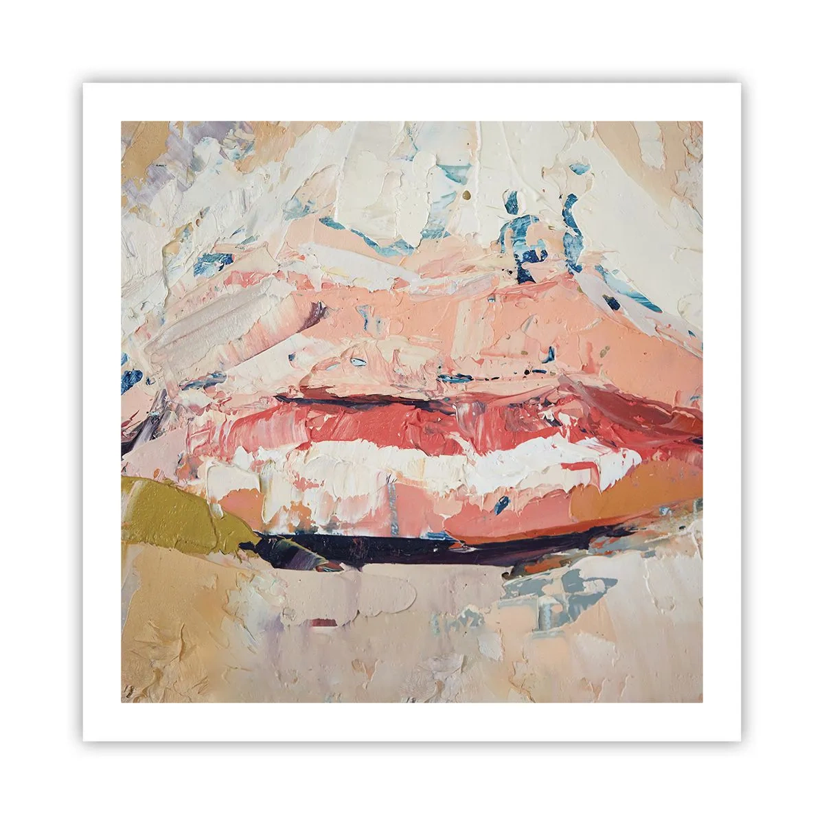 Affiche - Poster - Éveil la pensée - 60x60 cm