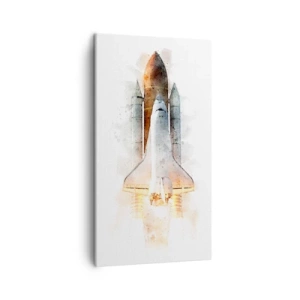 Impression sur toile - Image sur toile - Des explorateurs pour commencer - 45x80 cm