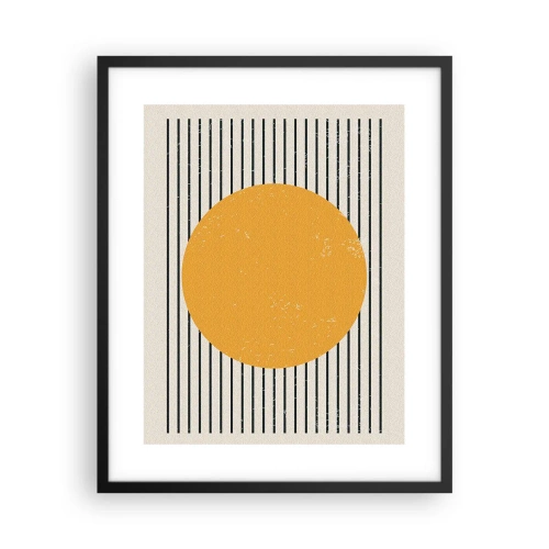 Affiche dans un cadre noir - Poster - Le pouvoir de la simplicité - 40x50 cm