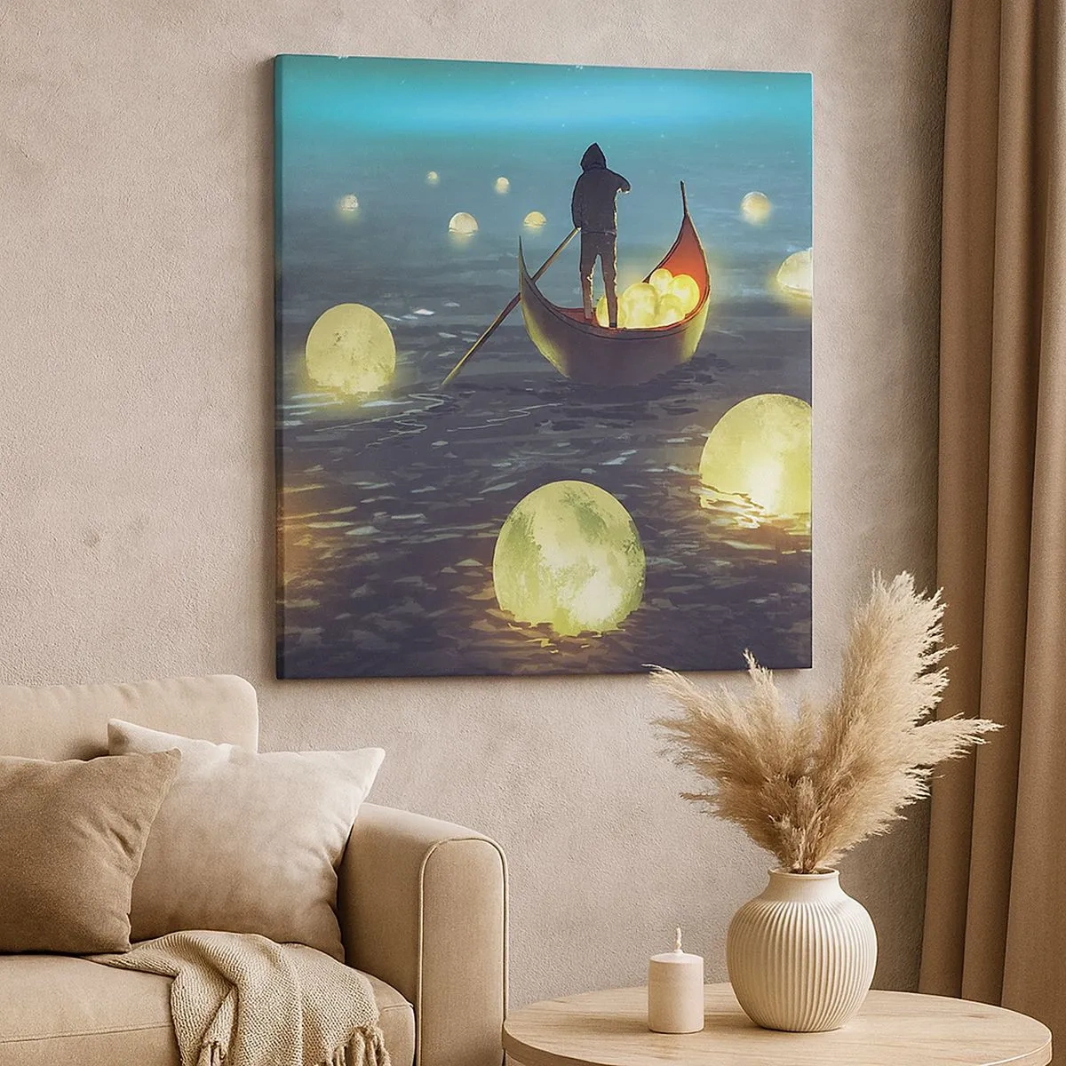 Impression sur toile - Image sur toile - Des choses dont les philosophes n'ont jamais rêvé - 30x30 cm