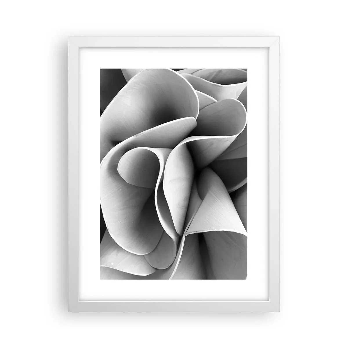 Affiche dans un cadre blanc - Poster - Il s'en passe dans l'espace - 30x40 cm