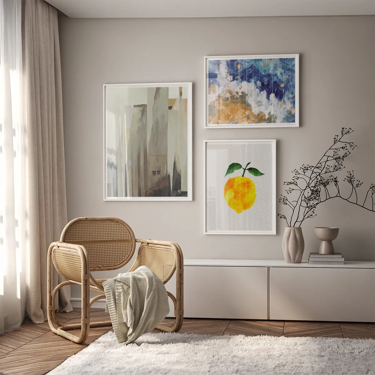 Fresh lemon - Inspiration pour le salon