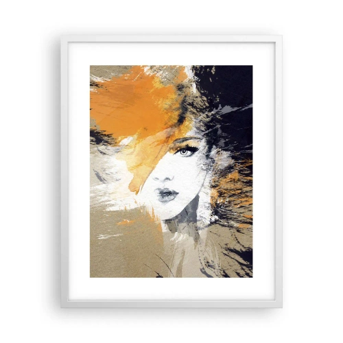 Affiche dans un cadre blanc - Poster - Et la lumière fut - 40x50 cm