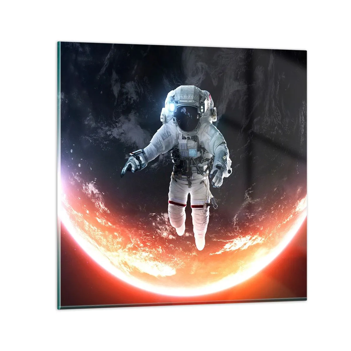 Impression sur verre - Image sur verre - Puis-je rester un peu plus longtemps ? - 40x40 cm