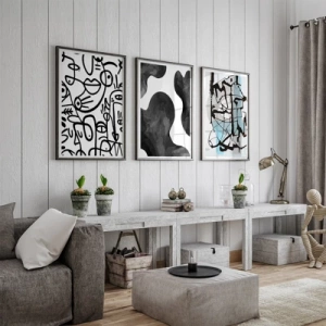 Dark lines - Inspiration pour le salon