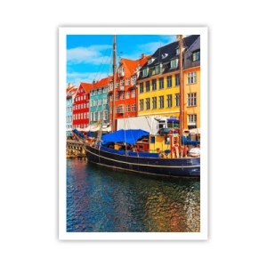 Affiche - Poster - Quai joyeux - 70x100 cm