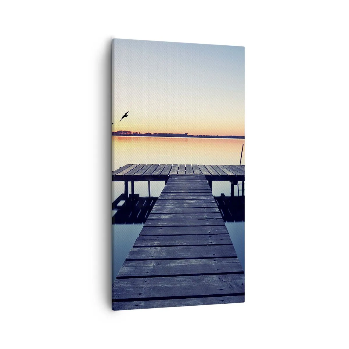 Impression sur toile - Image sur toile - C'était une bonne journée - 55x100 cm