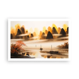 Affiche - Poster - Plus loin que l'Extrême-Orient - 91x61 cm