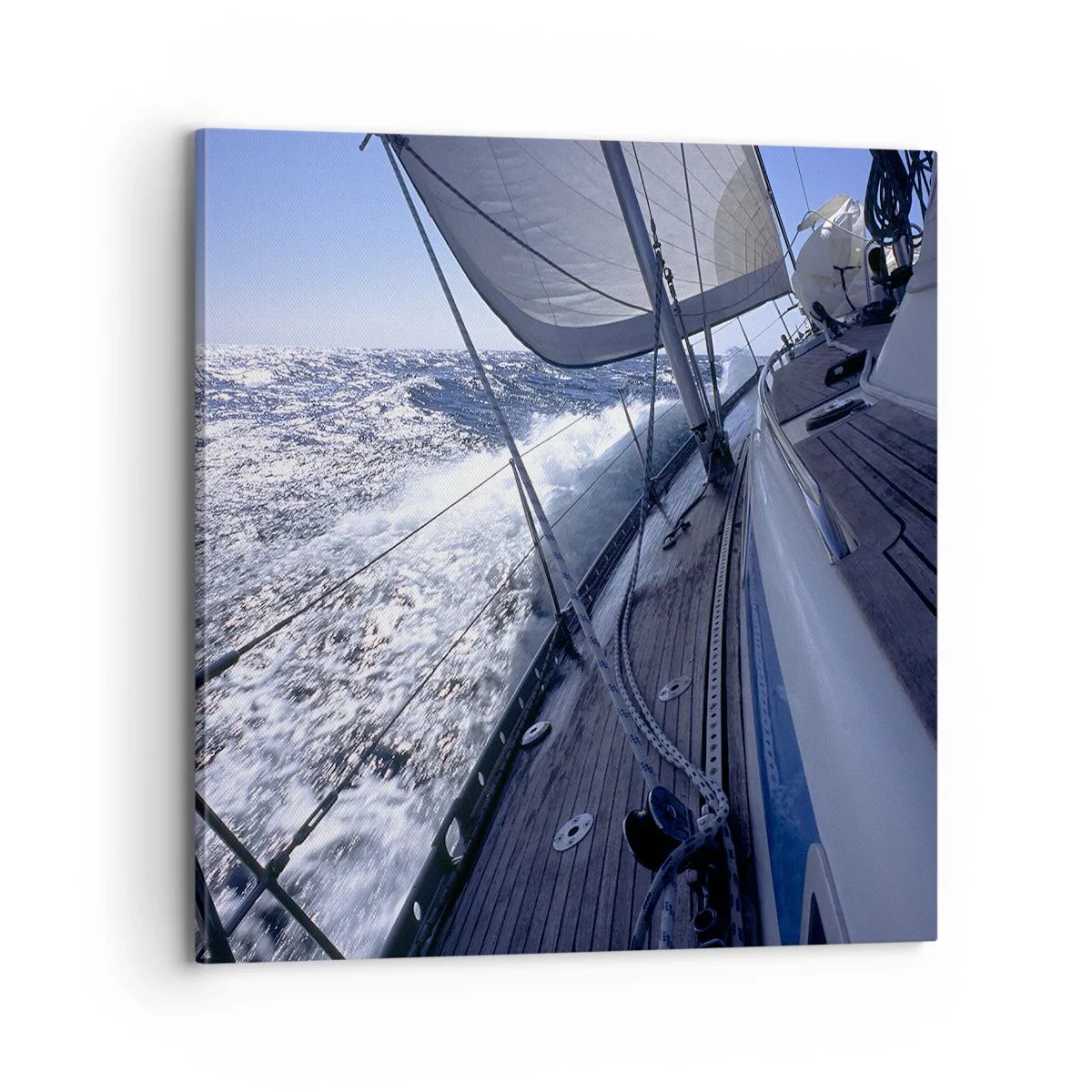 Impression sur toile - Image sur toile - Je sais ce que c'est d'être un oiseau - 70x70 cm