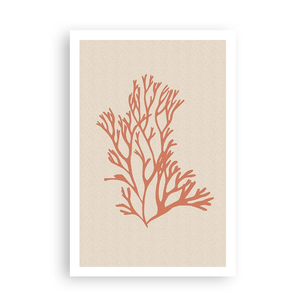 Affiche - Poster - Filigrane de corail - 61x91 cm