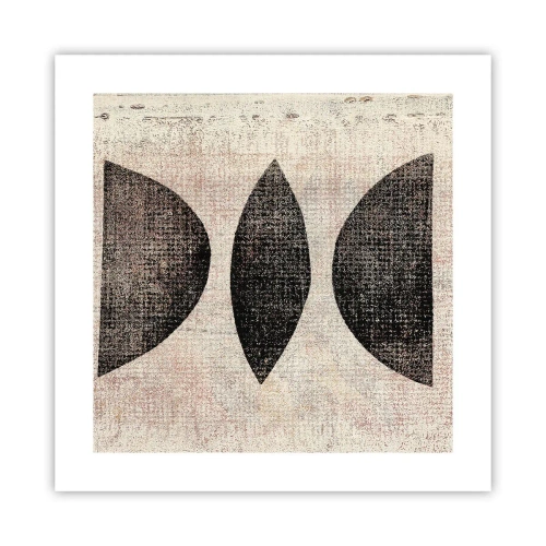 Affiche - Poster - Abstraction ethnique - 40x40 cm