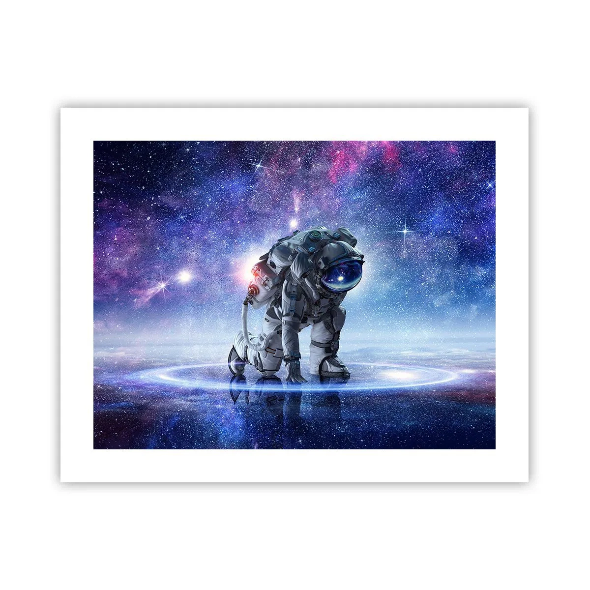Affiche - Poster - Le ciel étoilé au dessus de moi - 50x40 cm