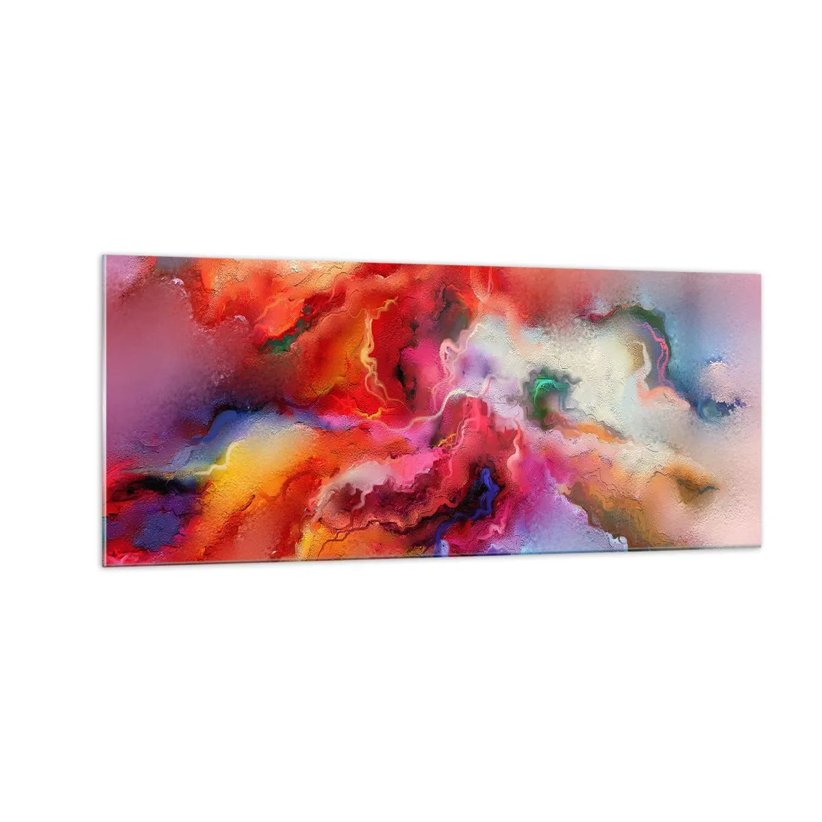 Impression sur verre - Image sur verre - Comment attraper des rêves - fumée - 100x40 cm