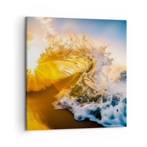 Impression sur toile - Image sur toile - S'amuser dans le sable - 60x60 cm