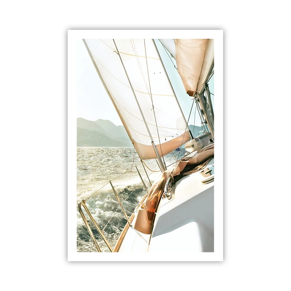 Affiche - Poster - Toutes voiles dehors - 61x91 cm