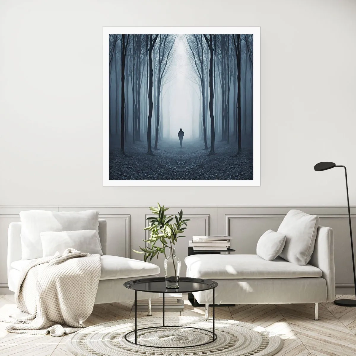 Affiche - Poster - Tout est simple et clair - 30x30 cm