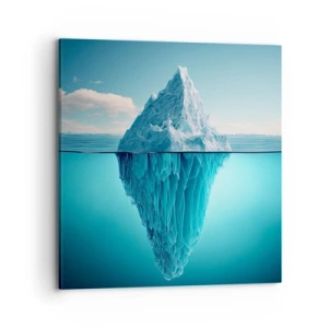 Impression sur toile - Image sur toile - Reine de Glace - 70x70 cm