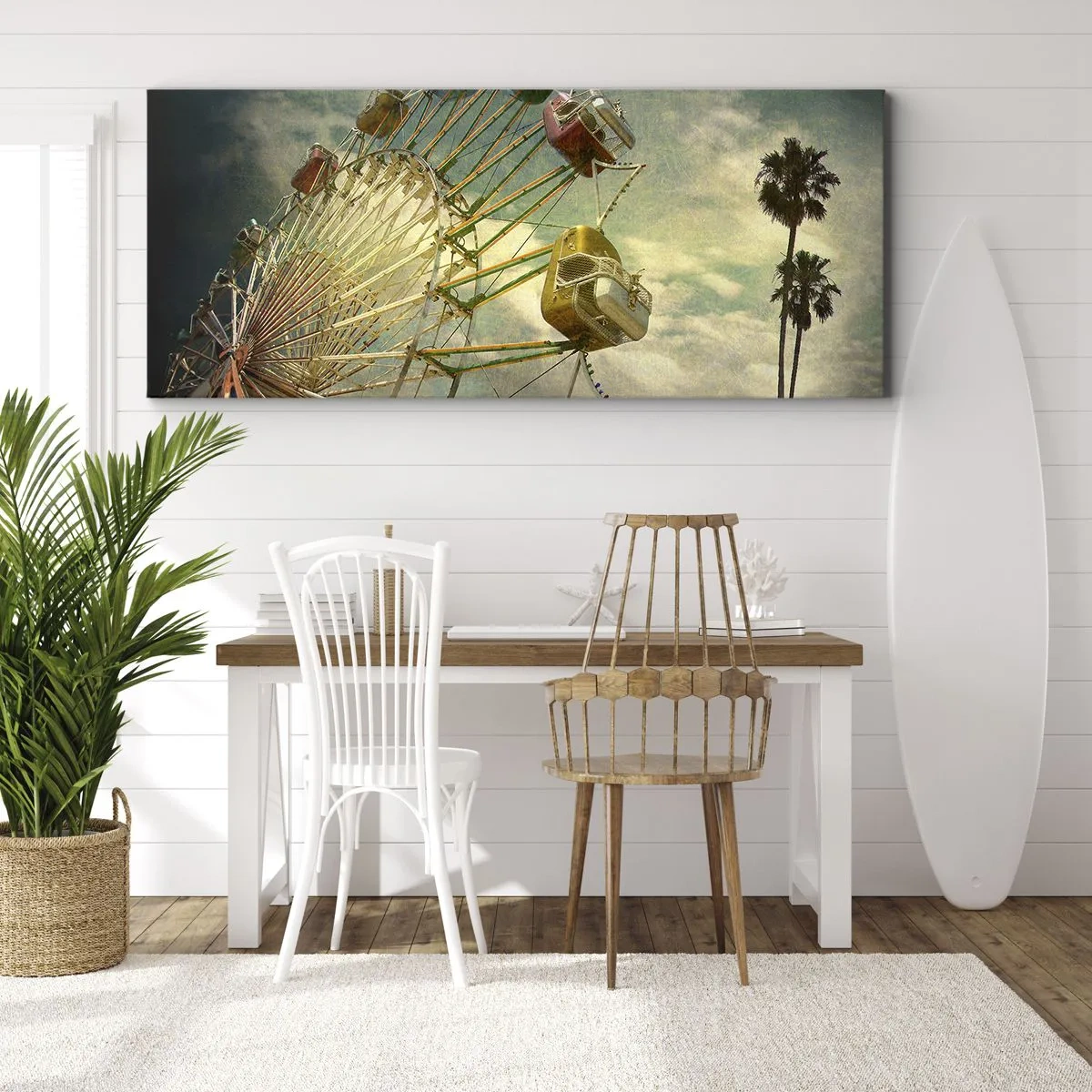 Impression sur toile - Image sur toile - On va faire la fête - 90x30 cm