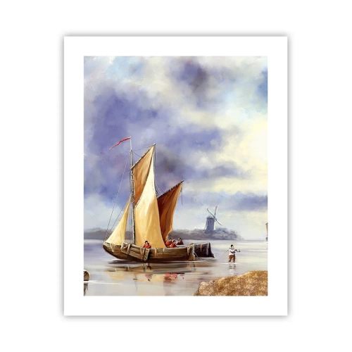 Affiche - Poster - Retour de marin - 40x50 cm