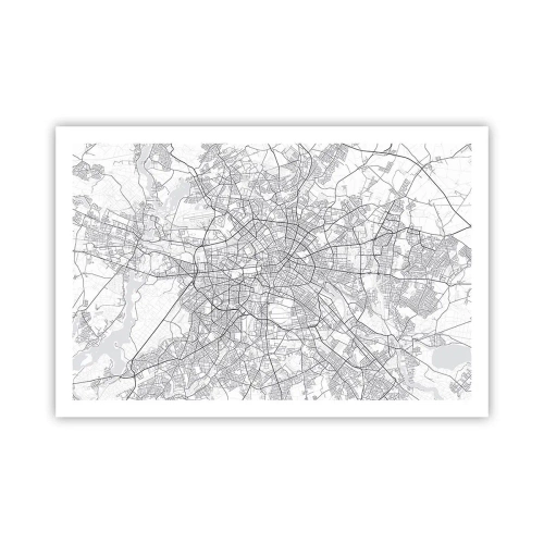 Affiche - Poster - Fleur de Berlin - 91x61 cm