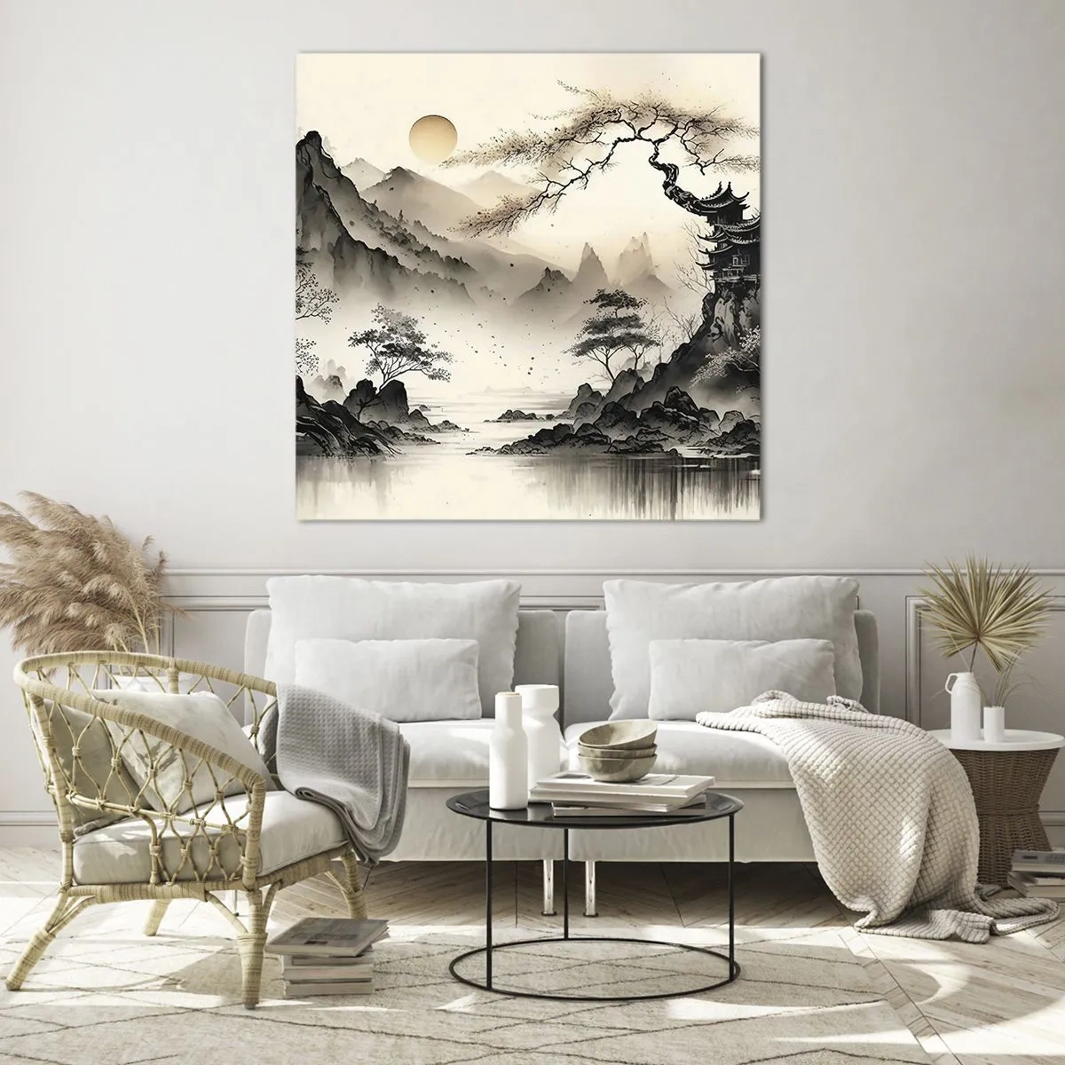 Impression sur verre - Image sur verre - Le charme unique de l'Orient - 30x30 cm