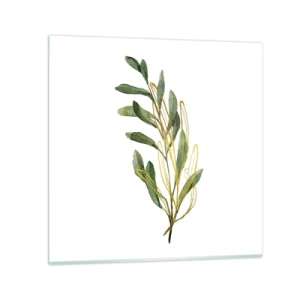Impression sur verre - Image sur verre - Tout ce qui est bon - 40x40 cm