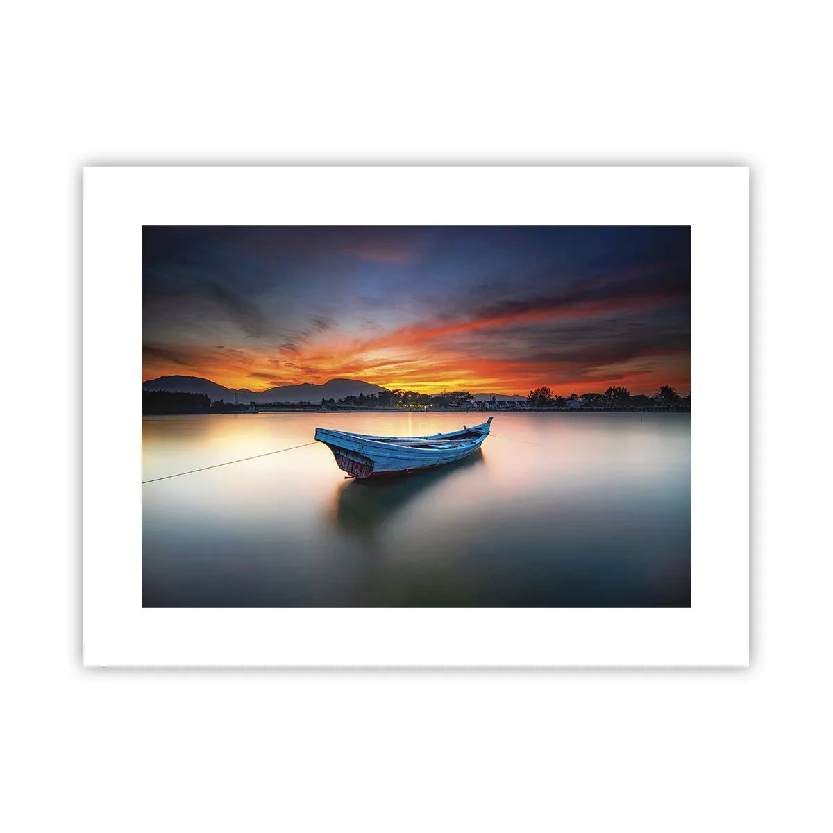 Affiche - Poster - Une bonne nuit arrive - 40x30 cm