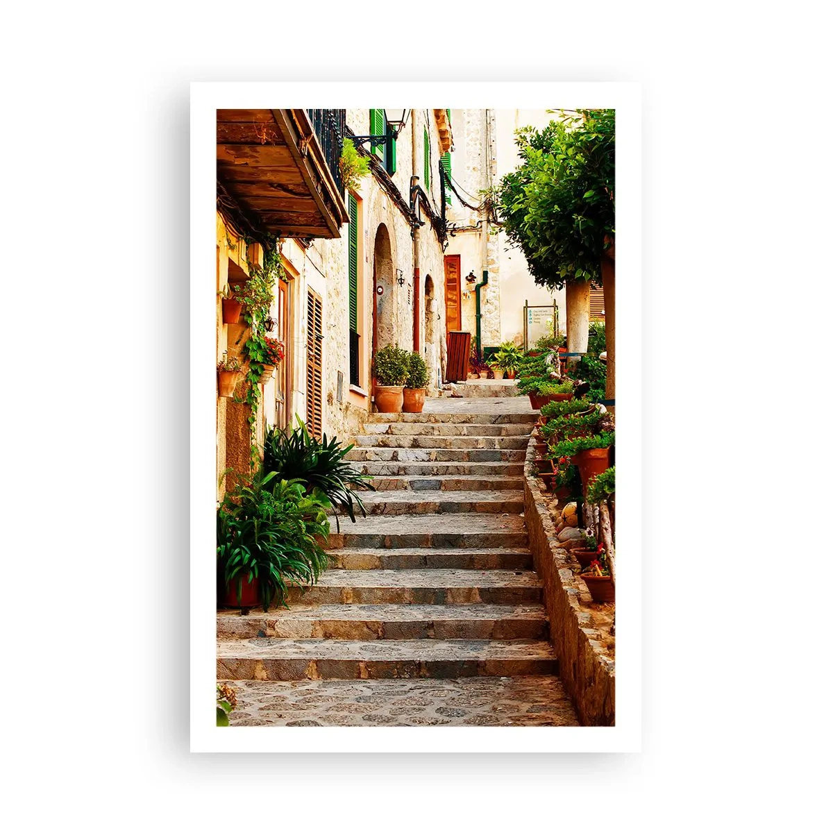 Affiche - Poster - Le charme des vacances espagnoles - 61x91 cm