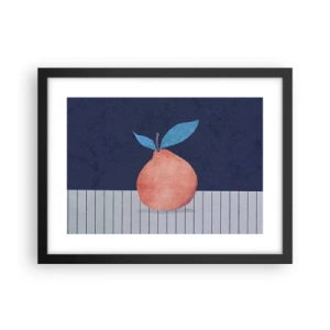 Affiche dans un cadre noir - Poster - Convexité et plan - 40x30 cm