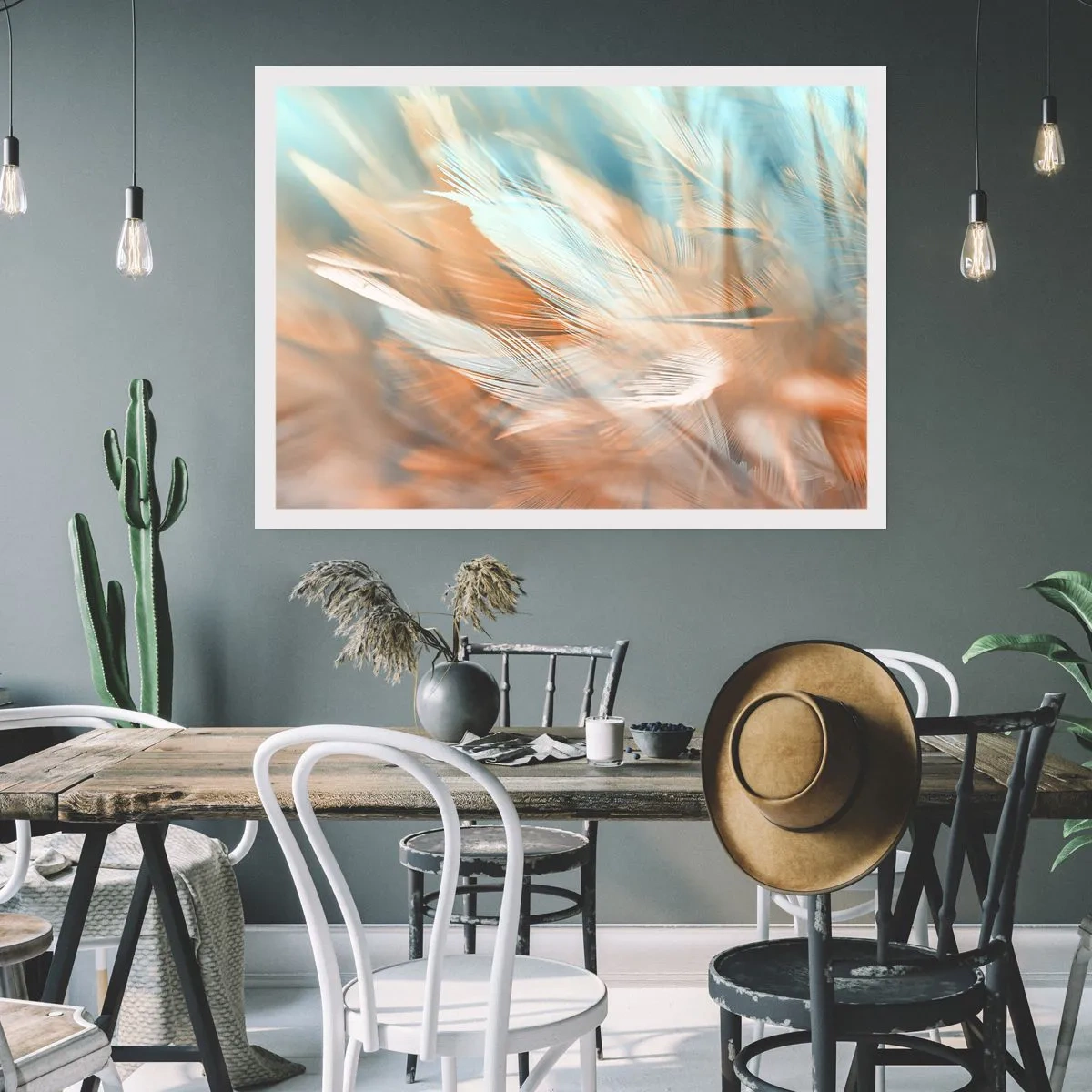 Affiche - Poster - Au pays de la douceur - 50x40 cm