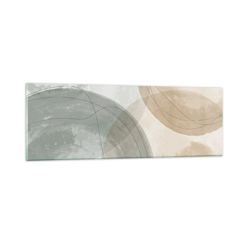 Impression sur verre - Image sur verre - Mondes pénétrants - 90x30 cm
