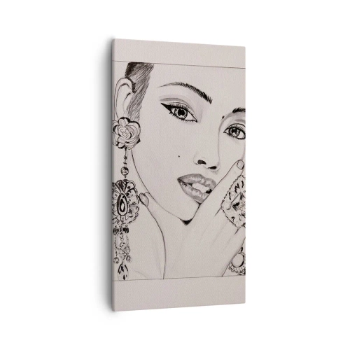 Impression sur toile - Image sur toile - Le plus beau joyau - 55x100 cm