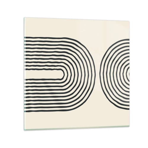 Impression sur verre - Image sur verre - Dans un instant... - 30x30 cm