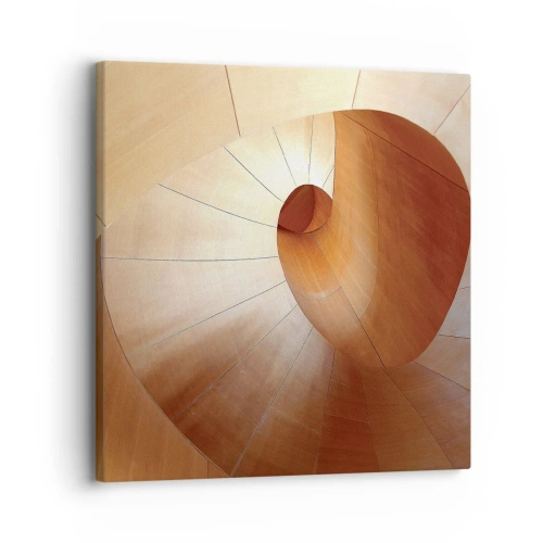 Impression sur toile - Image sur toile - Serpentin architectural - 30x30 cm