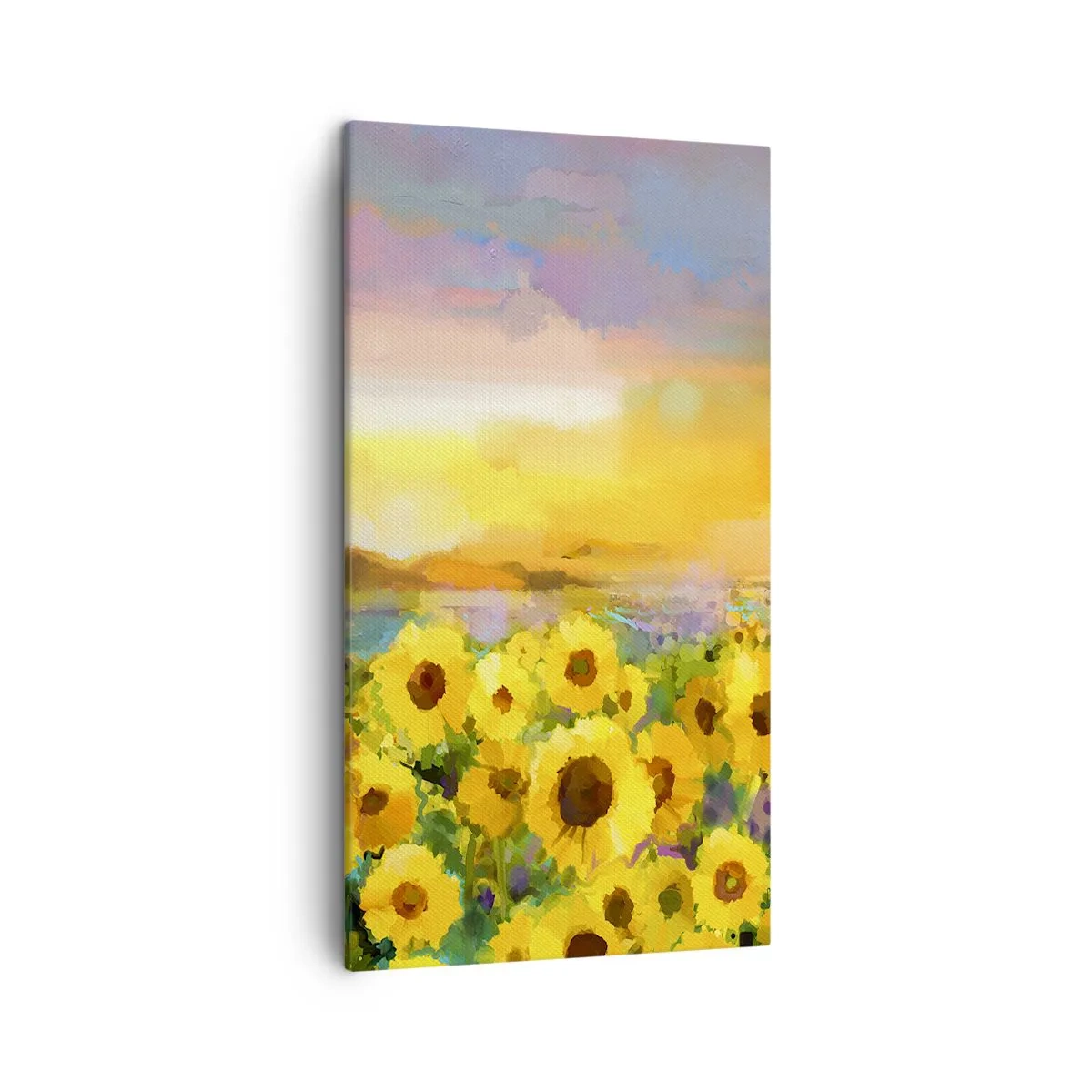 Impression sur toile - Image sur toile - Le soleil lui-même est descendu sur terre - 45x80 cm