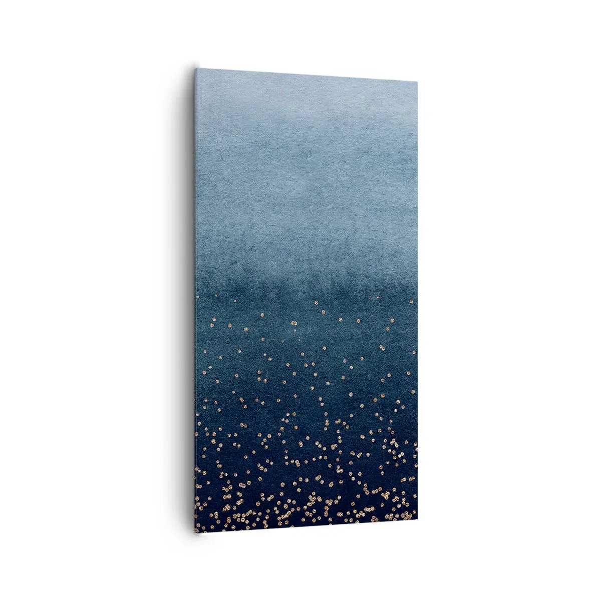 Impression sur toile - Image sur toile - Composition - phases bleues - 65x120 cm