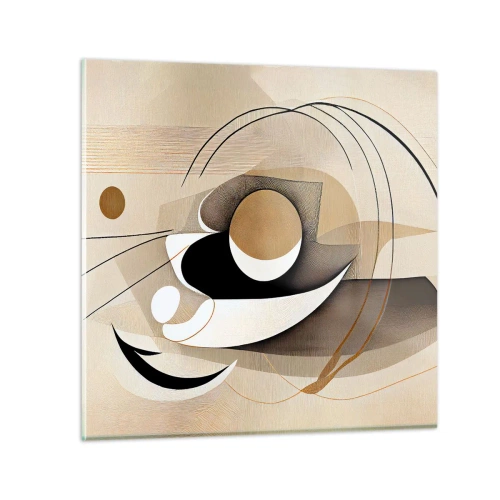 Impression sur verre - Image sur verre - Composition : l'essence des choses - 50x50 cm