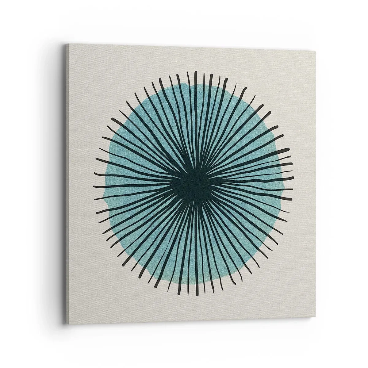 Impression sur toile - Image sur toile - Rayonnant dans l'azur - 70x70 cm