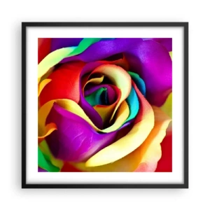 Affiche dans un cadre noir - Poster - Ce n'est pas possible - 50x50 cm