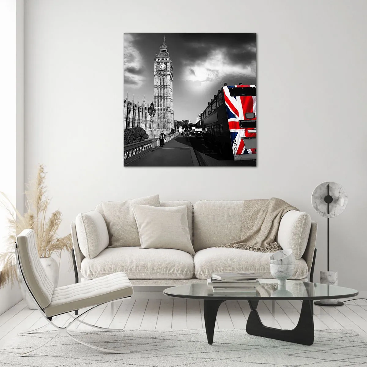 Impression sur verre - Image sur verre - Fière et grande - 70x70 cm