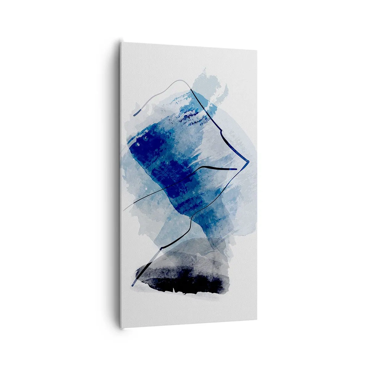 Impression sur toile - Image sur toile - Montagne de glace - 65x120 cm