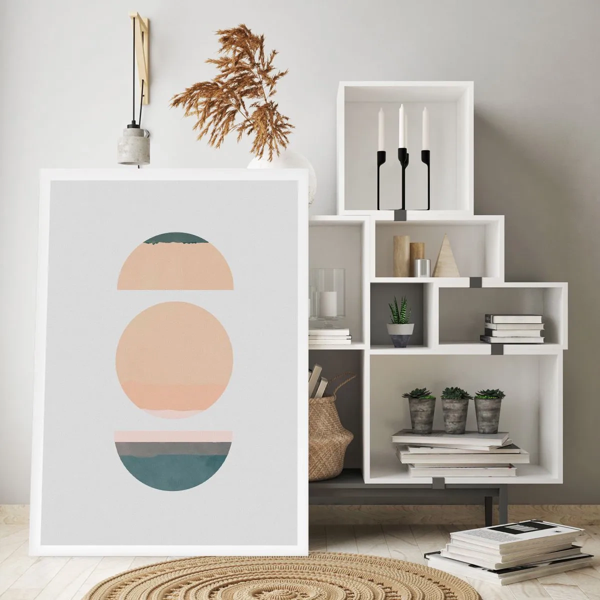 Affiche - Poster - Cercles après cercles - 70x100 cm