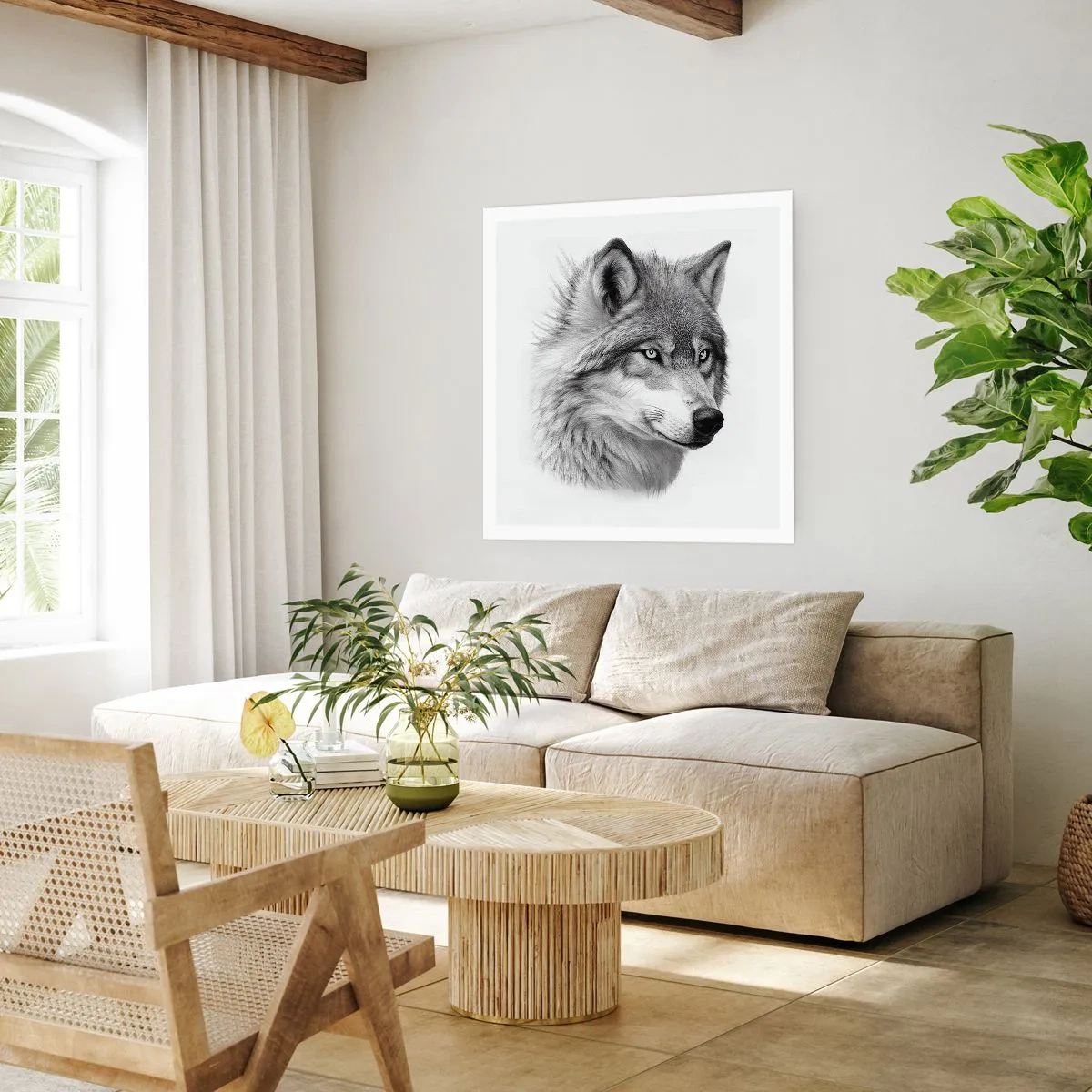 Affiche - Poster - Alpha – sans aucun doute - 30x30 cm