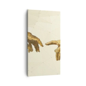 Impression sur toile - Image sur toile - Géométrie divine - 55x100 cm