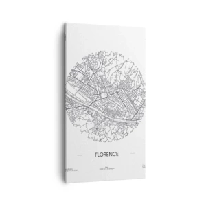 Impression sur toile - Image sur toile - Anatomie de Florence - 45x80 cm