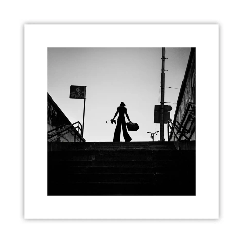 Affiche - Poster - Pèlerinage urbain - 30x30 cm