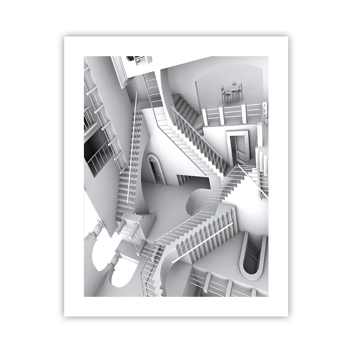 Affiche - Poster - Paradoxes spatiaux - 40x50 cm